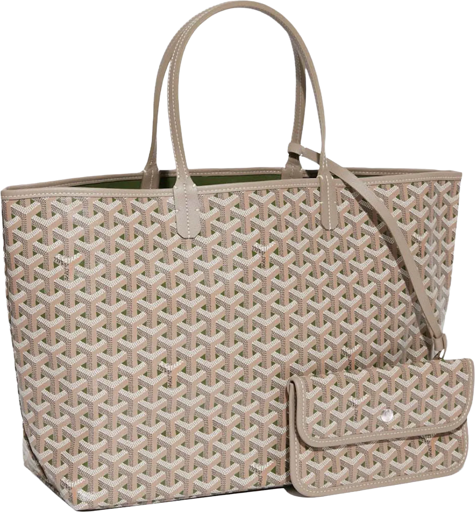Goyard Saint Louis Claire-Voie PM Bag Khaki